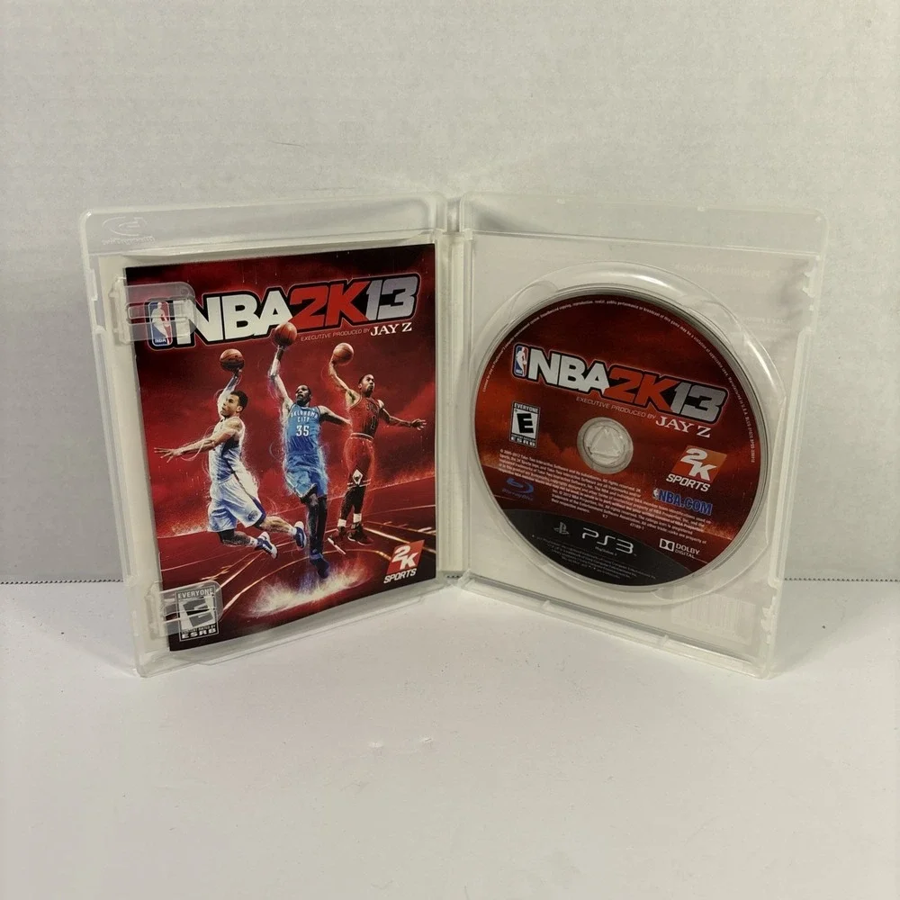 NBA 2K13 Sony PlayStation 3 PS3 2K Sports Basketball Game Jay Z CIB Complete